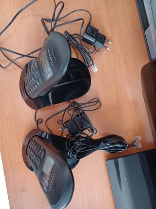 2 telefonos alcatelbc250 duo