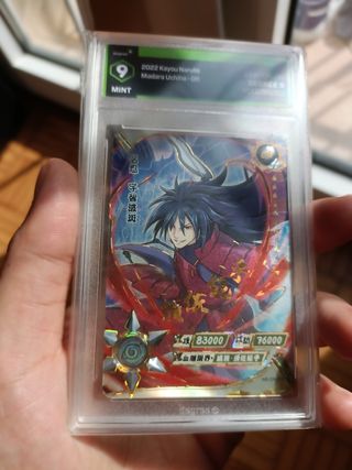 Naruto kayou tcg Madara uchiha OR-011 (Graded 9)