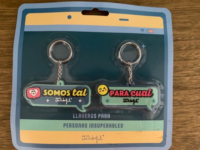 Llaveros mister wonderful