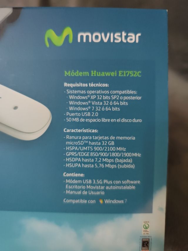 Modem USB 3,5G Movistar NUEVO