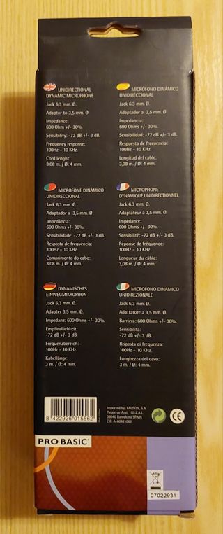 Micrófono unidireccional