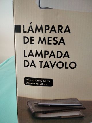 lampara de mesa