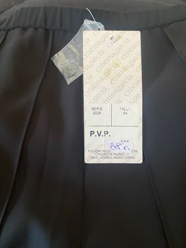 Pantaloni neri sottili