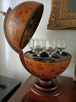 bola mundo regalo  guarda copas