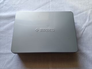 Monedero de piel negro Busquets