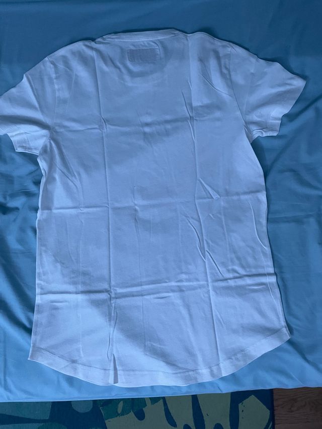 Camiseta blanca abercrombie talla s
