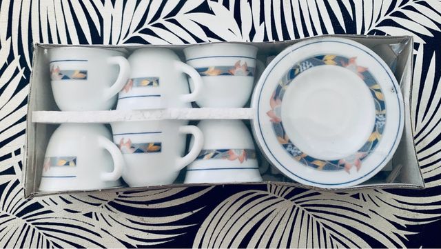 Juego 6 Tazas Café - A ESTRENAR