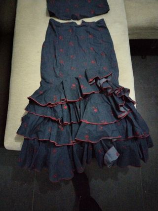 traje flamenca, (gitana) 