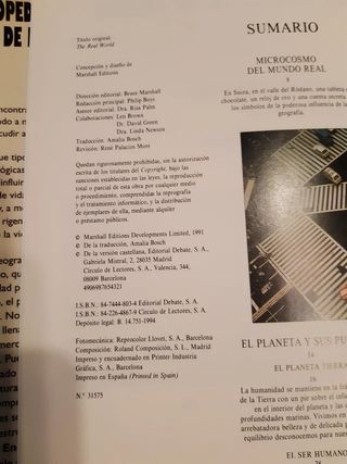 LIBRO ENCICLOPEDIA VISUAL DE LA TIERRA