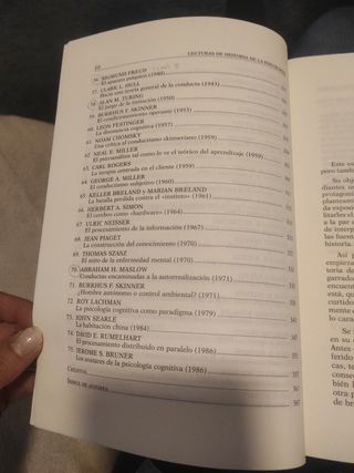 libro de lecturas de historia de la psicología