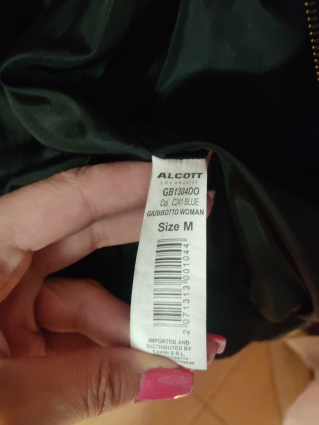 giubbottino in tessuto