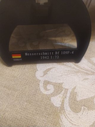 Maqueta avión MesserschmittBf 109F-4