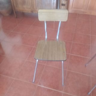 sillas formica vintage