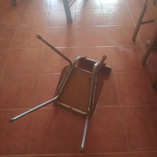 sillas formica vintage