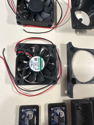 Ventilacion caja upgrade creality cr10 v3 sunon