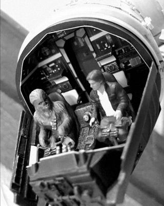 han solo y Chewbacca para maqueta planeta agostini