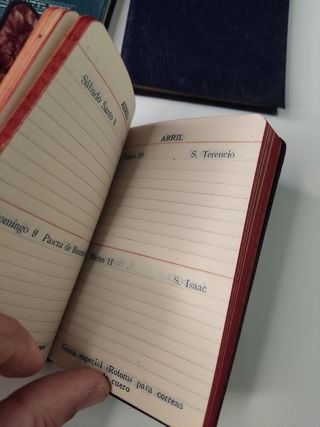 lote de 5 agendas vintage 1944-1971