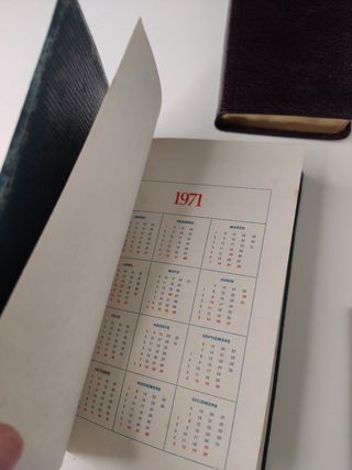 lote de 5 agendas vintage 1944-1971