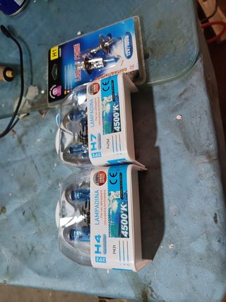 lamparas nuevas los tres juntos 7€ de coche