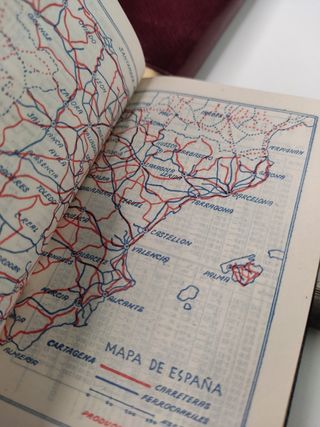 lote 2 agendas bolsillo 1952-55