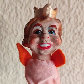 Conjunto de títeres, guiñoles o marionetas de dedo