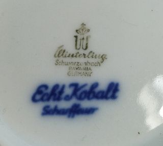 Servizio Vintage da caffè Winterling Schwarzenbach