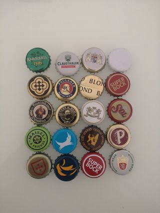 LOTE CHAPAS DE CERVEZA DE IMPORTACIÓN