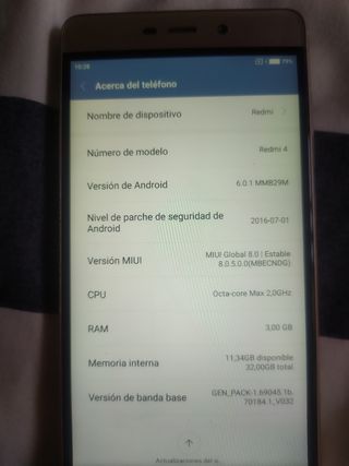 Xiaomi Redmi 4 Prime 3GB Ram , 32Gb