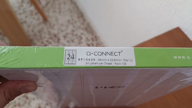 ETIQUETAS ADHESIVAS 66X33.9MM