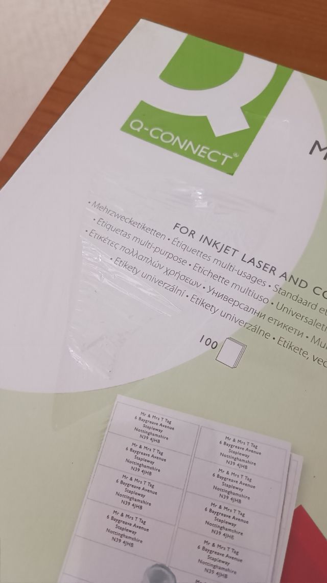 ETIQUETAS ADHESIVAS 66X33.9MM