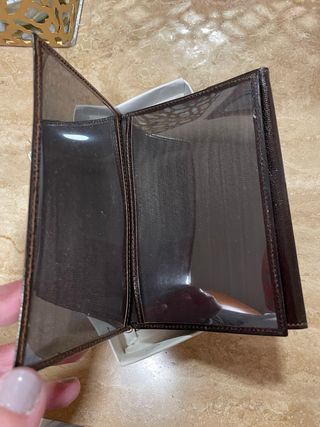 Cartera hombre de piel