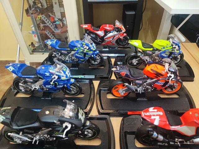 coleccion motos a escala Guiloy.