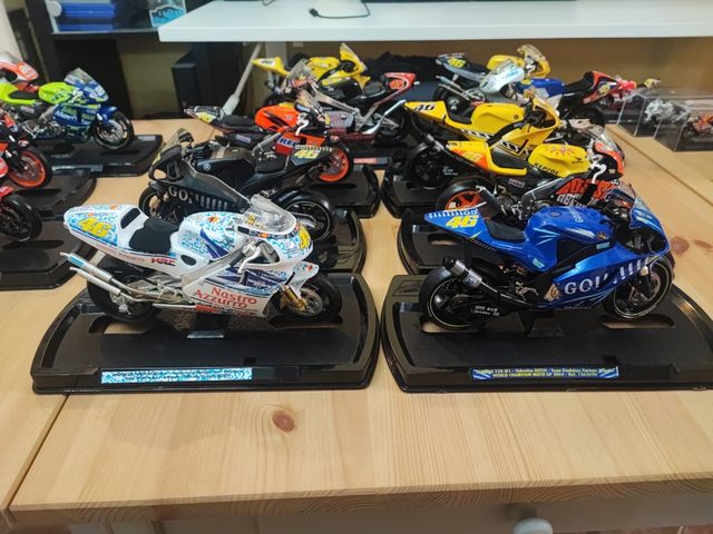 coleccion motos a escala Guiloy.