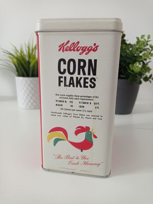 Caja metálica cereales