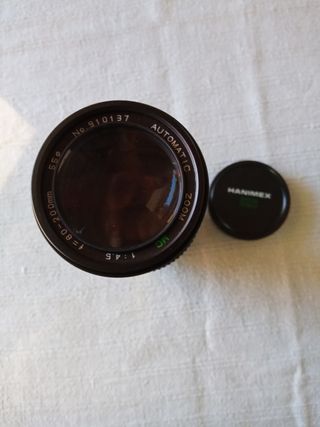 OBJETIVO CÁMARA FOTOGRÁFICA. HANIMEX