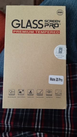 Cristal templado Huawei mate 20 pro.
