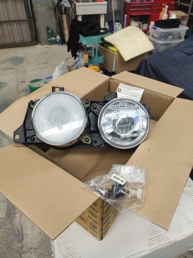 faro a estrenar BMW e34 izquierda