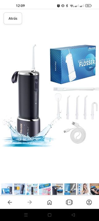 Irrigador bucal nuevo