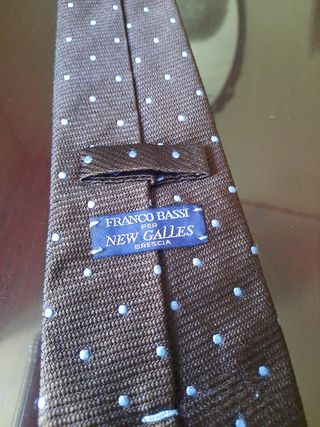 Corbata Franco Bassi seda.