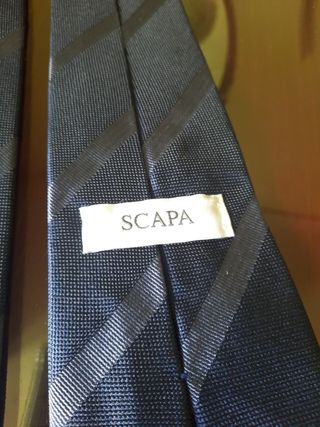 Corbata Scapa seda.