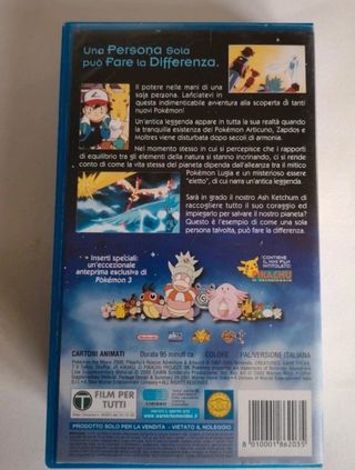 Pokémon 2 vhs+personaggi