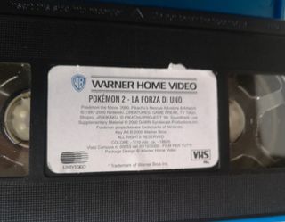 Pokémon 2 vhs+personaggi