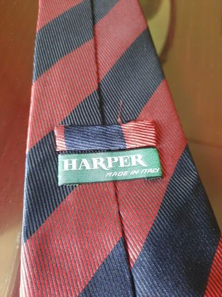 Corbata Harper seda.