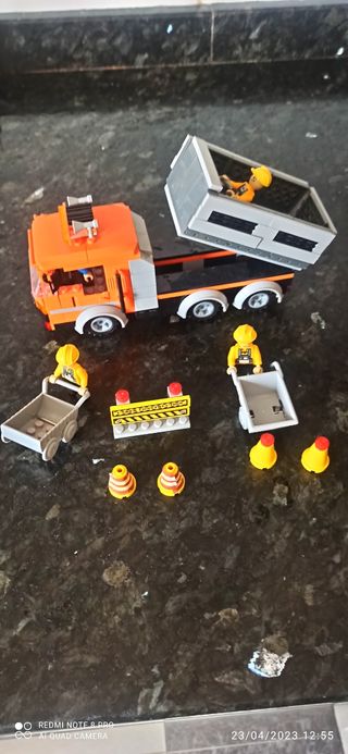 Colección piezas de montaje tipo Lego