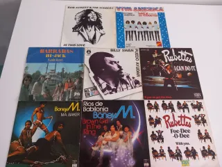 DISCOS  VINILOS -SINGLES