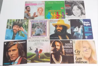 DISCOS  VINILOS -SINGLES