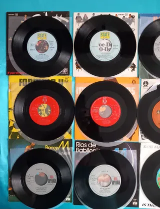 DISCOS  VINILOS -SINGLES