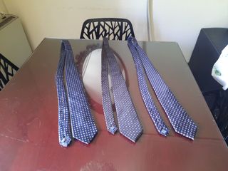 3 Corbatas Camicissima seda.
