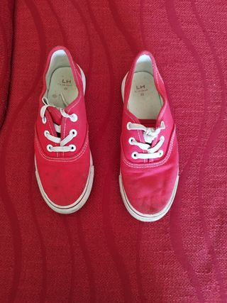 Zapatillas loneta talla 33