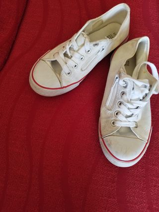 Zapatillas loneta talla 33
